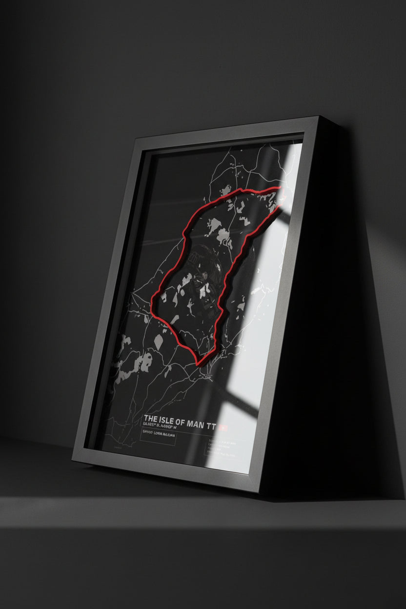 Custom 3D Race Track Wall Art