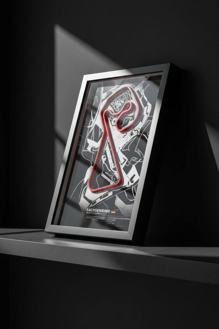 Custom 3D Race Track Wall Art