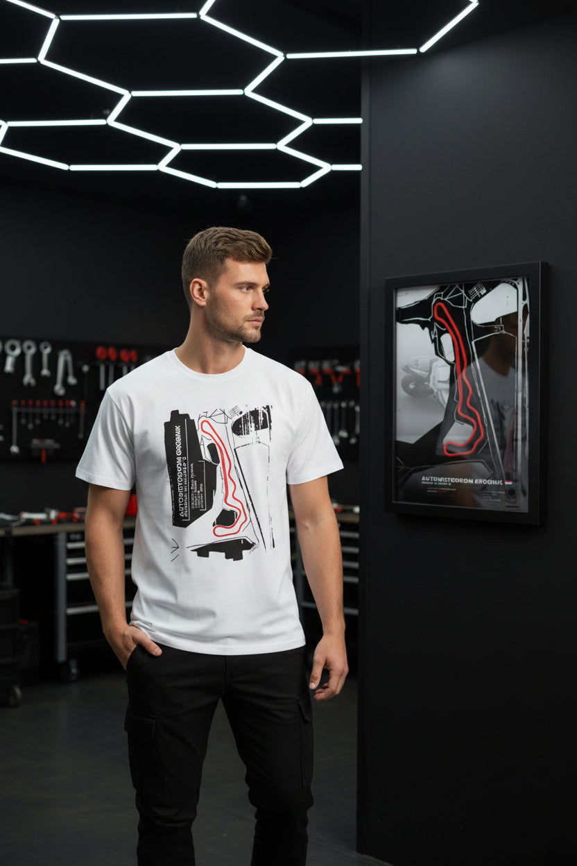 Race Track T-Shirt + 3D Race Track Wall Art