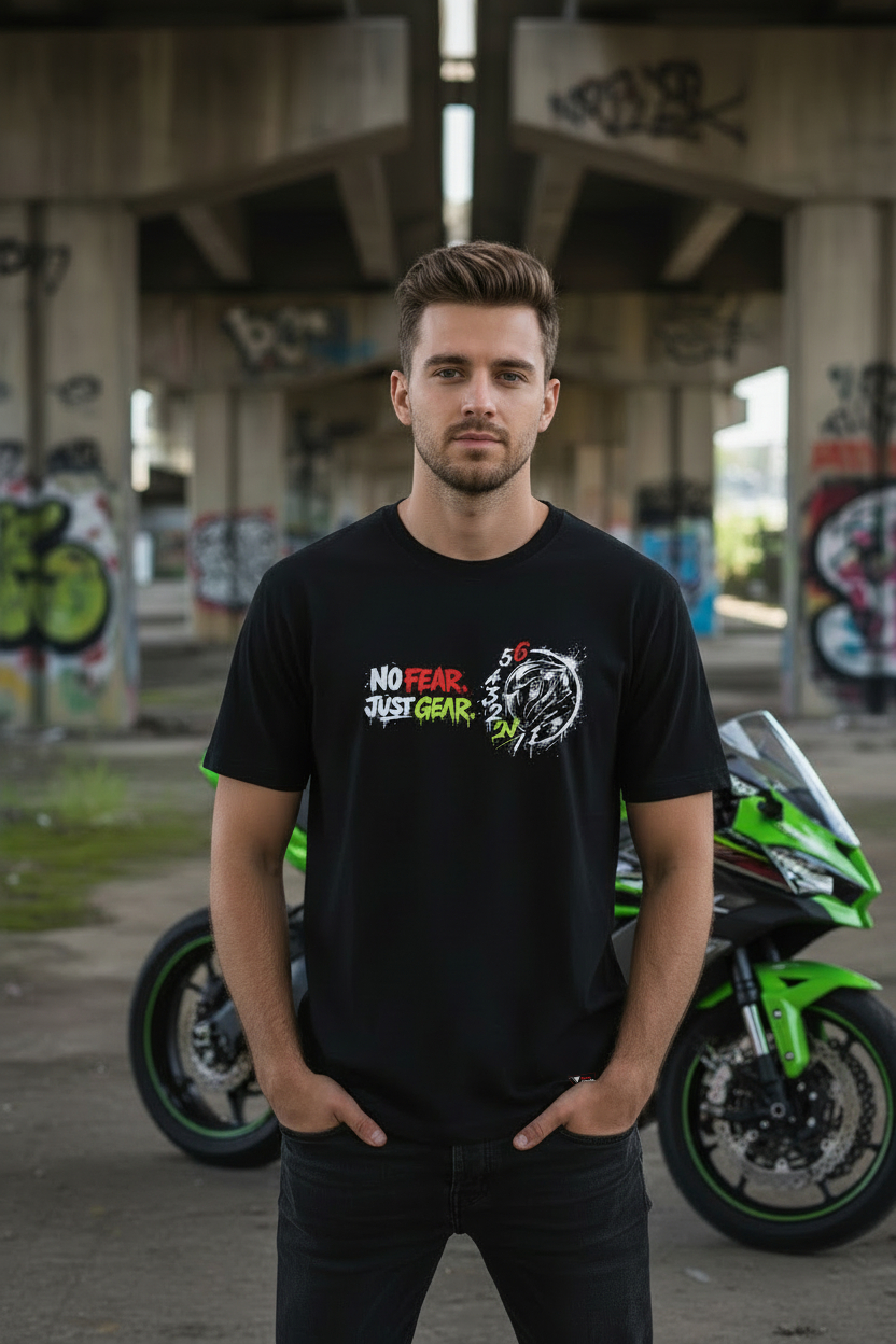 No Fear Just Gear T-Shirt