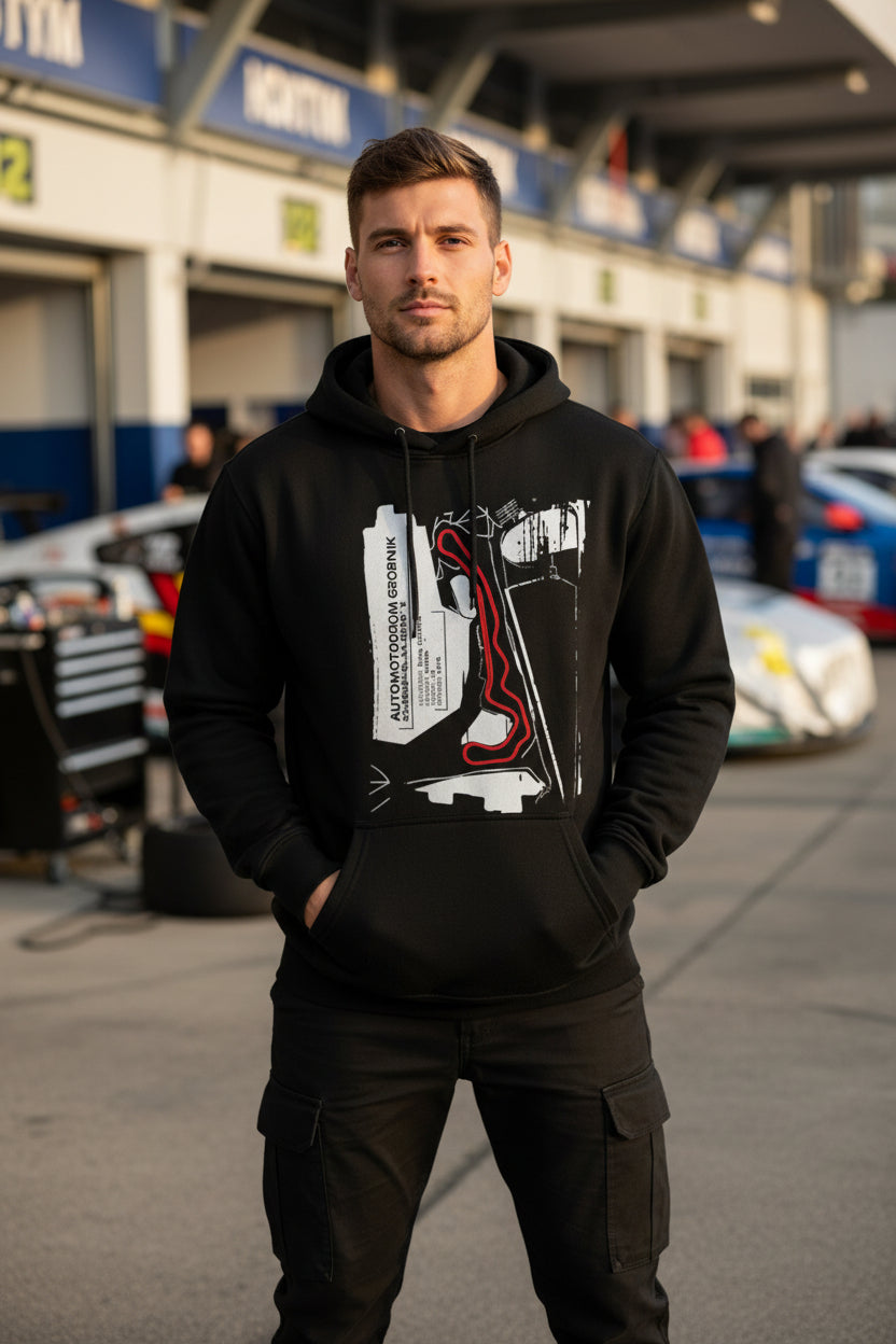 Custom Race Track Hoodie