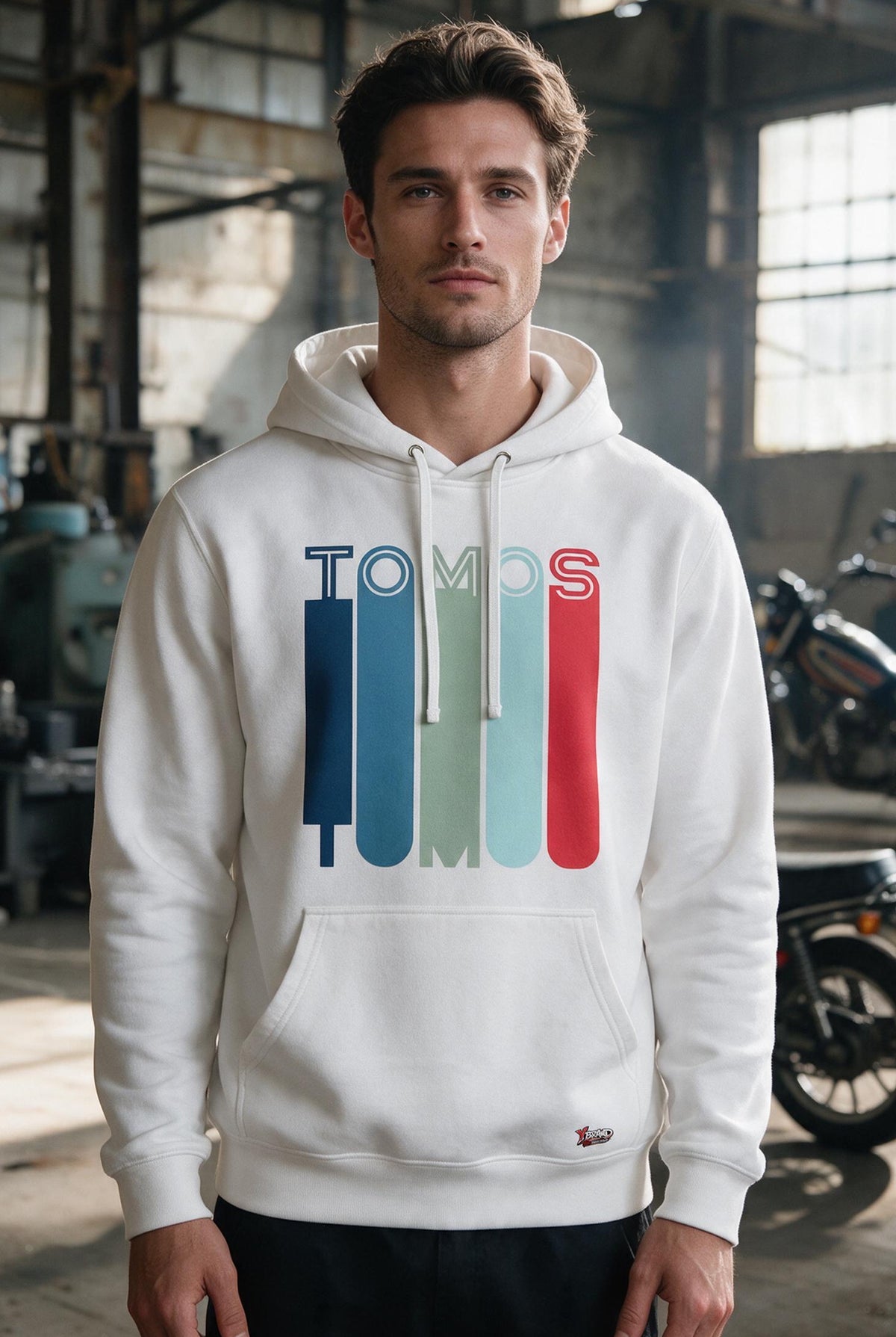 Tomos Retro Hoodie