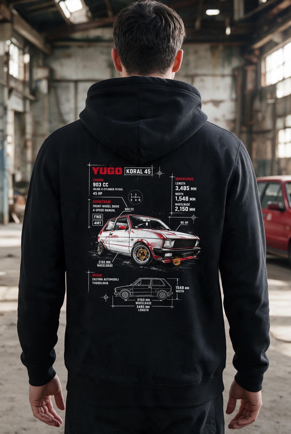 YUGO Koral 45 Tuned Hoodie