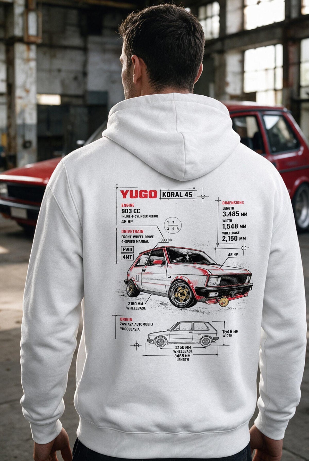YUGO Koral 45 Tuned Hoodie