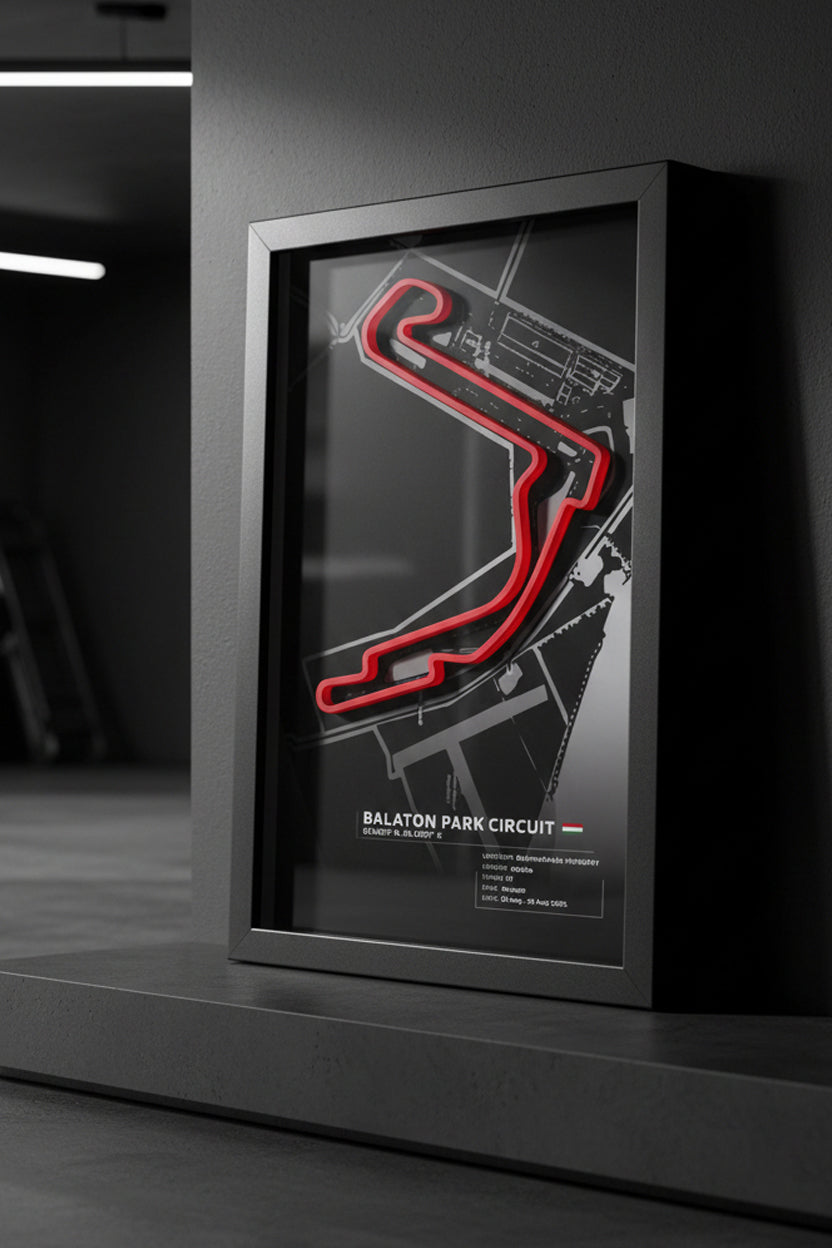 Custom 3D Race Track Wall Art