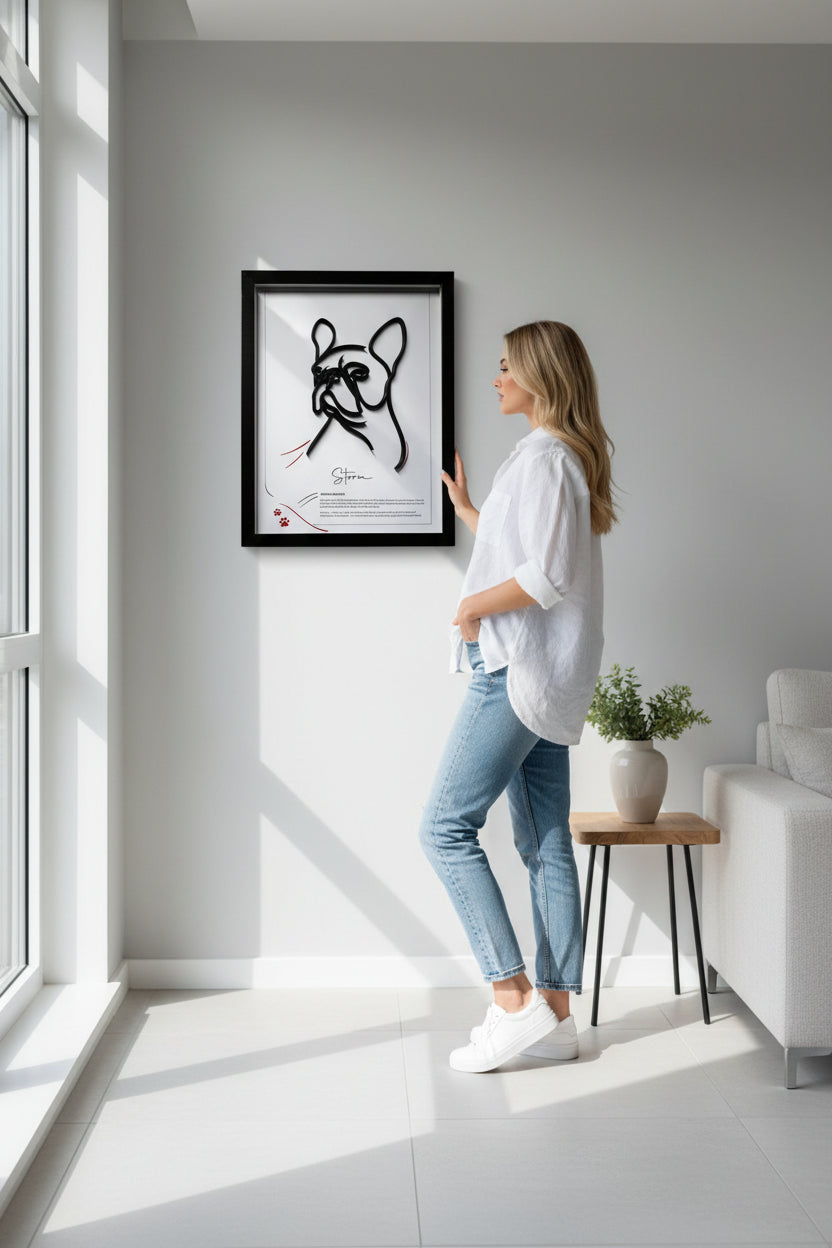 Custom 3D Pet Wall Art
