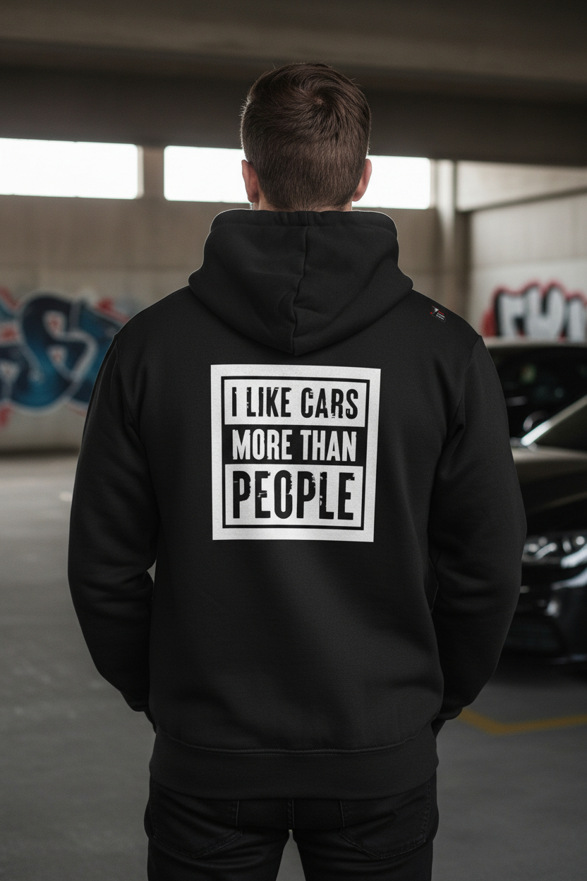 Cars Over People Hoodie