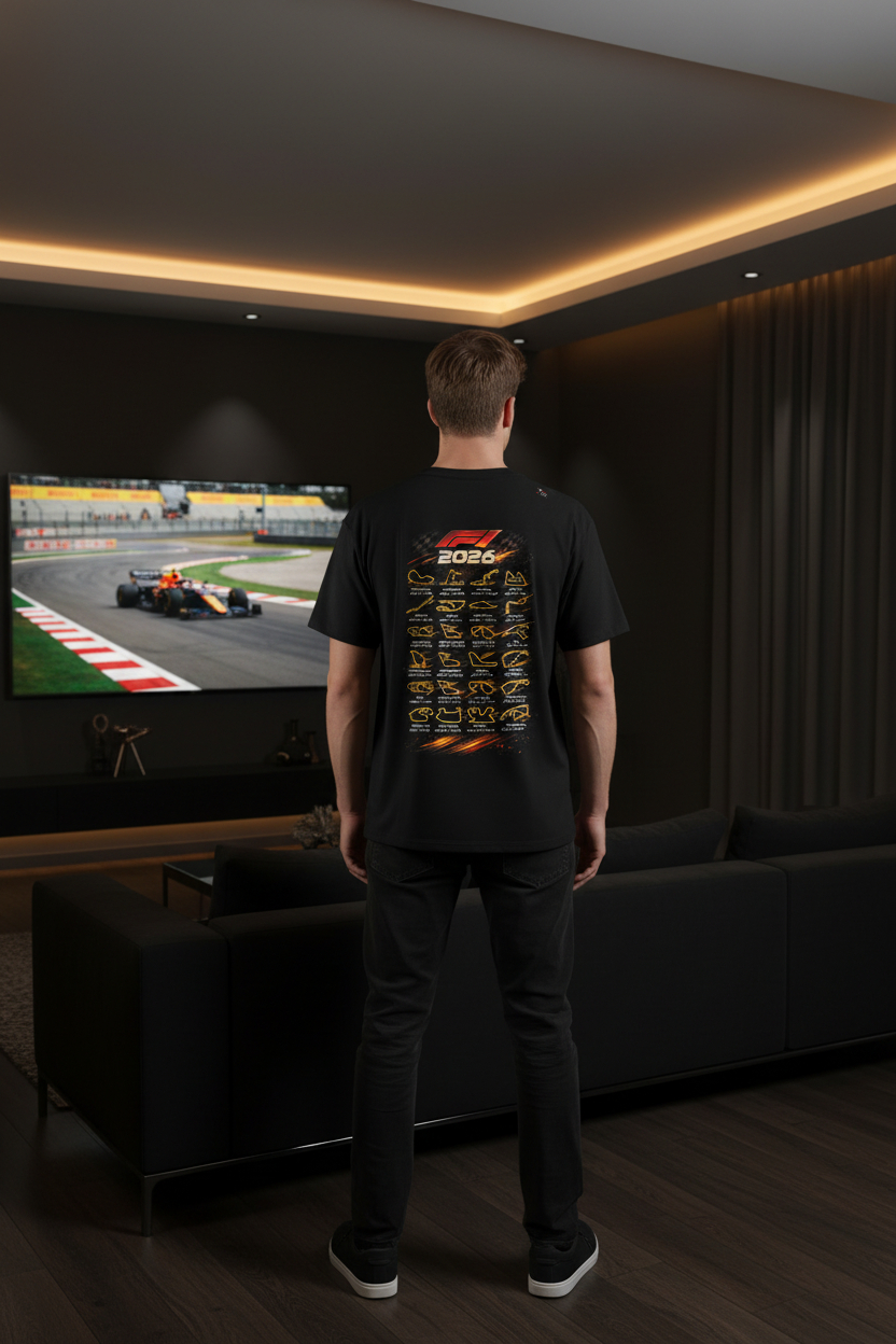 F1 2026 All Races T-Shirt