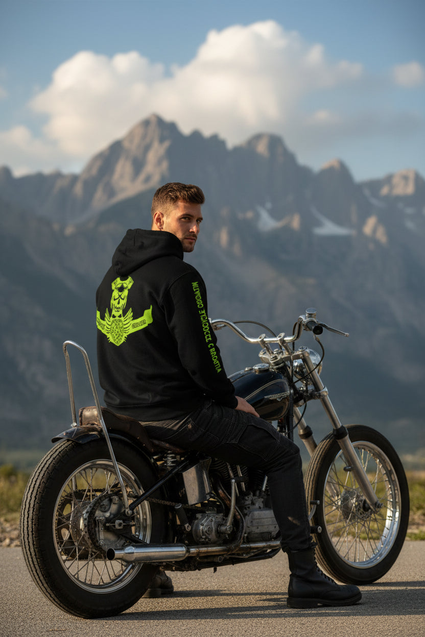 Motorcycle Croatia Hoodie
