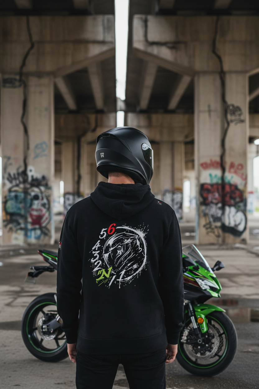 No Fear Just Gear Hoodie