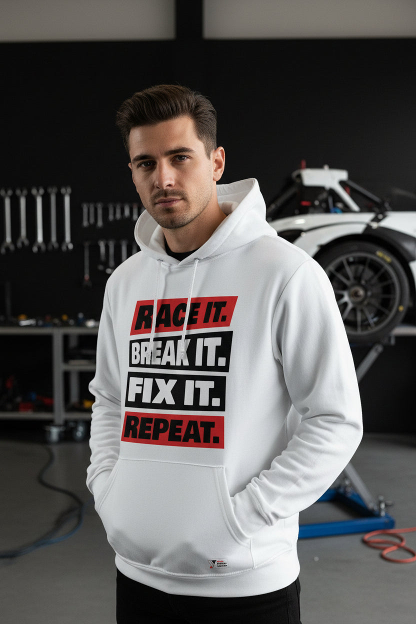 Race It Brake It Hoodie