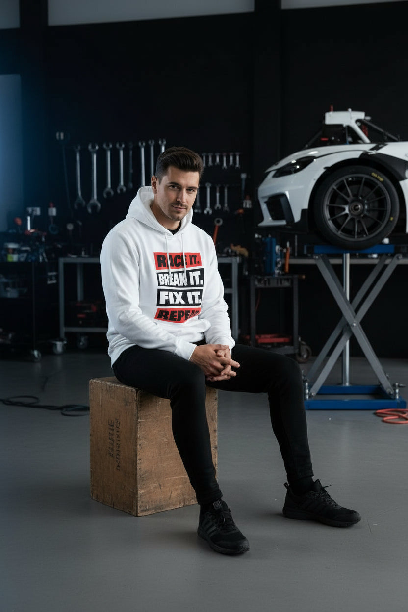 Race It Brake It Hoodie