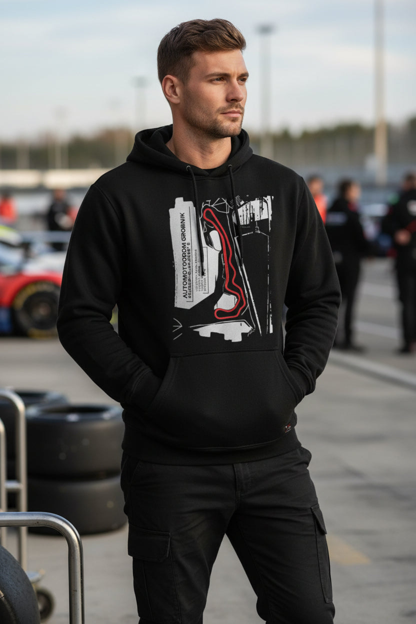 Custom Race Track Hoodie