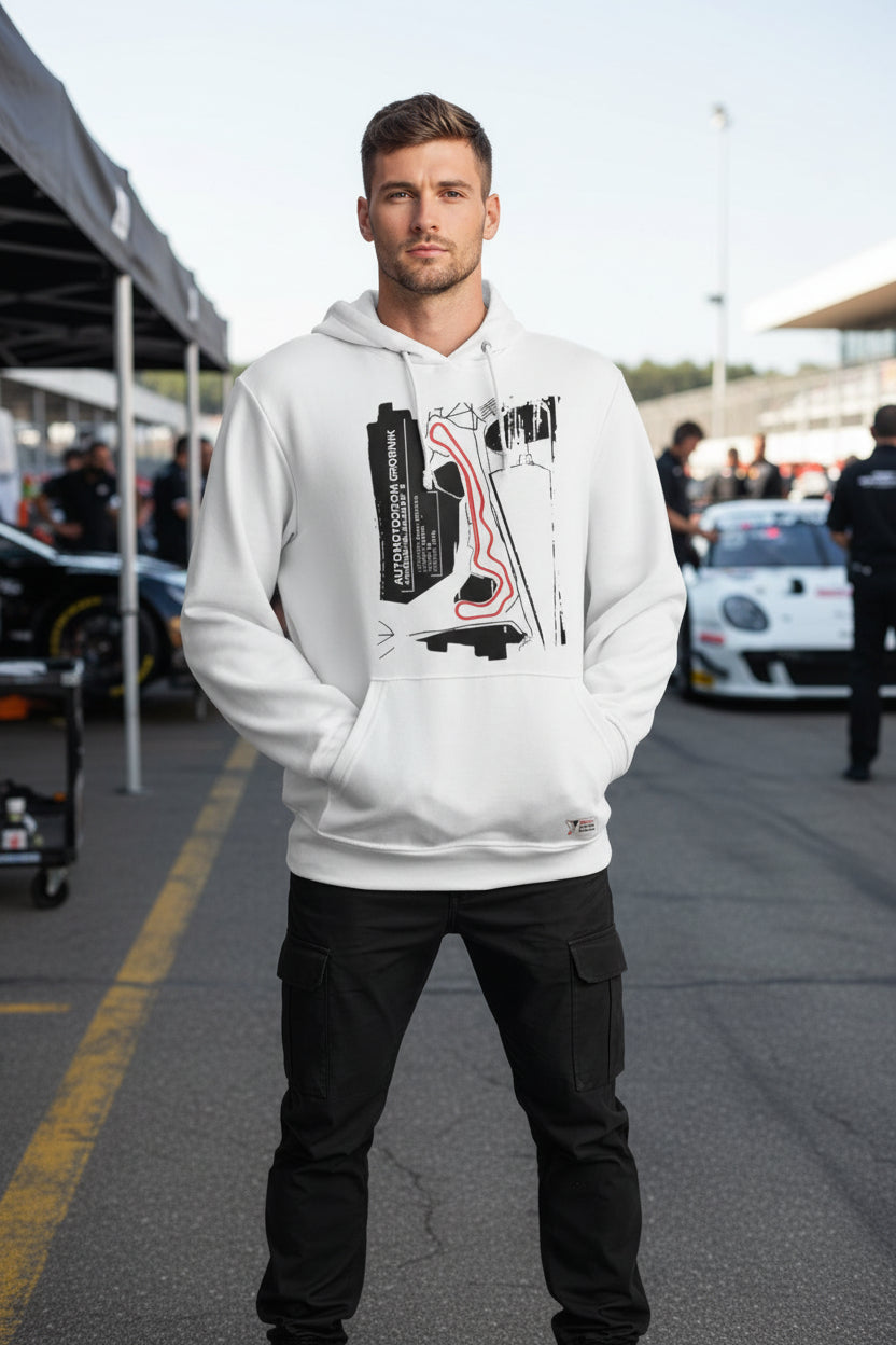 Custom Race Track Hoodie
