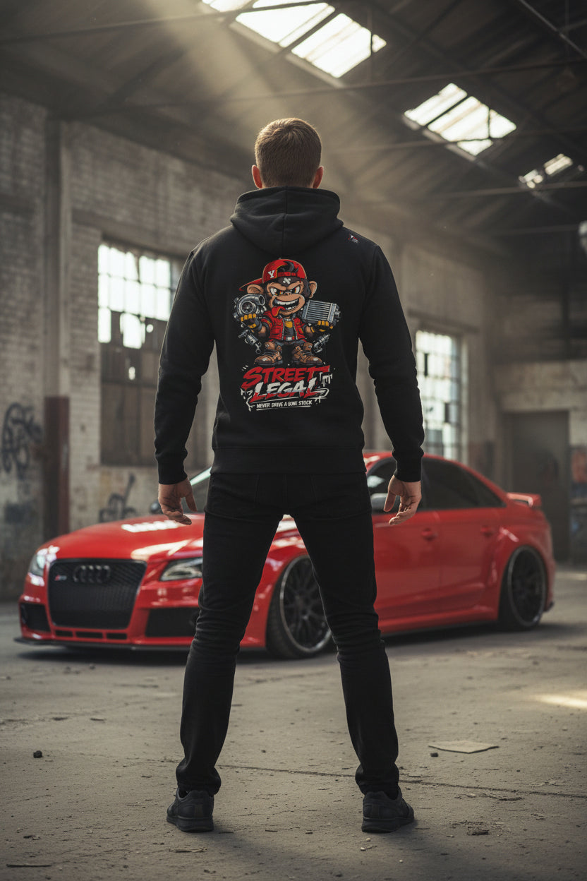 Street Legal Monkey Hoodie
