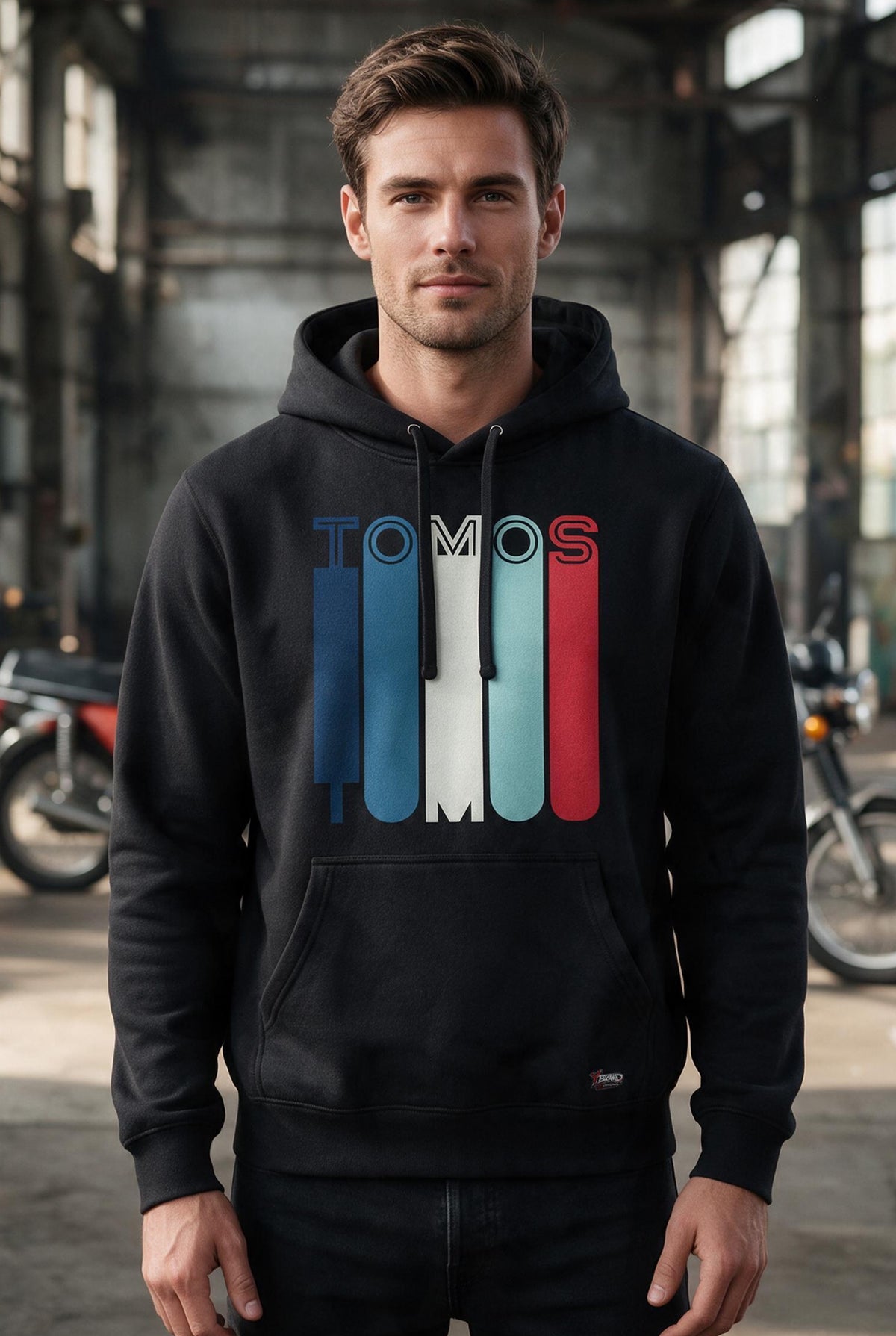 Tomos Retro Hoodie
