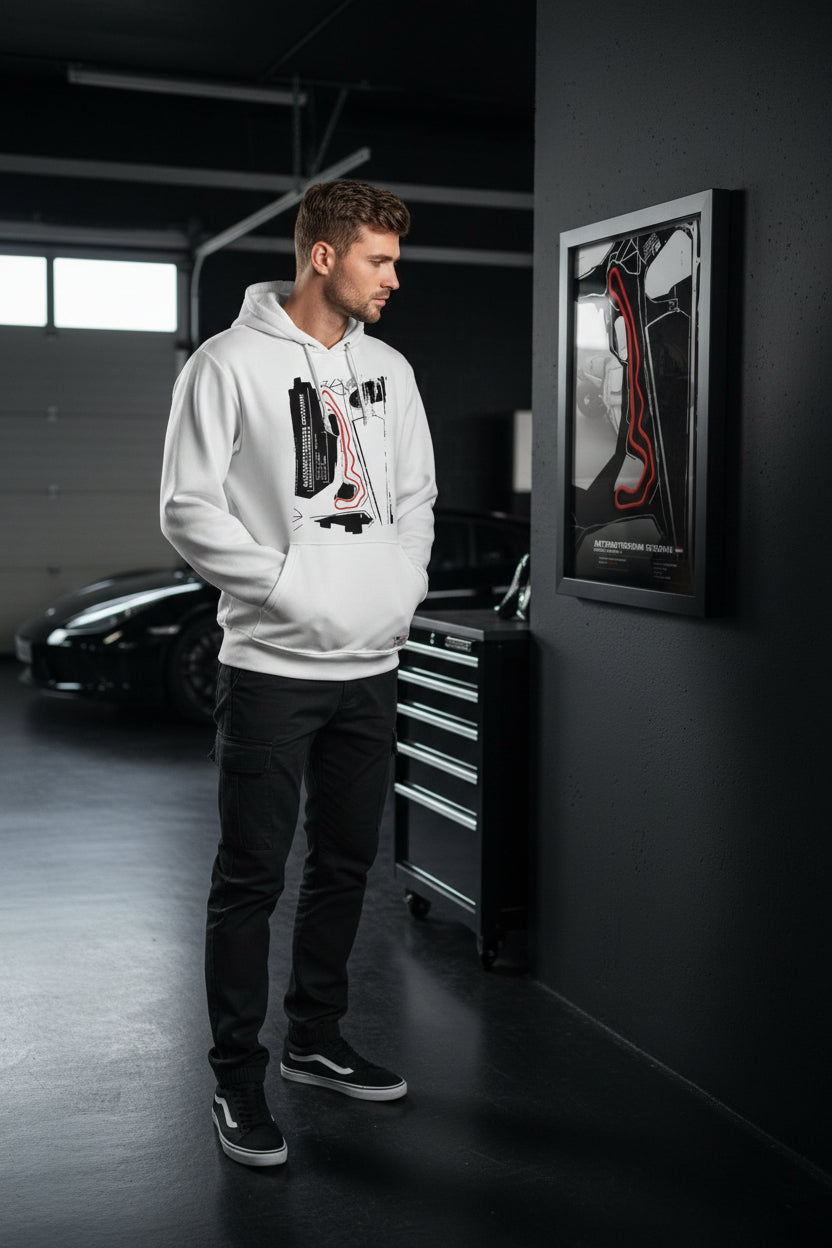 Race Track Hoodie + 3D Race Track Wall Art